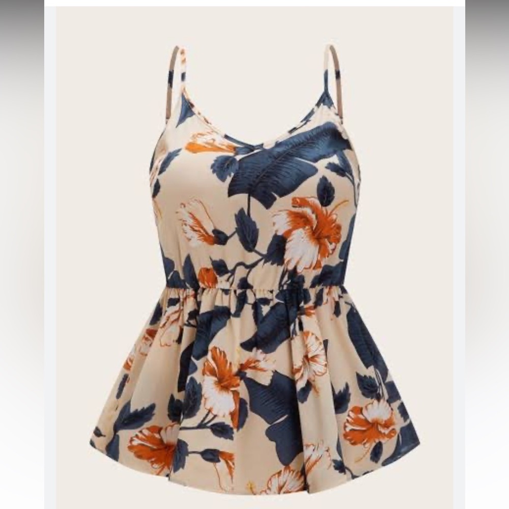 Great summer floral top from SHEIN
